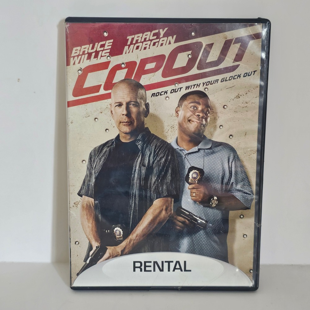 Cop Out DVD Bruce Willis Tracy Morgan Kevin Smith Comedy Movie Rental Edition